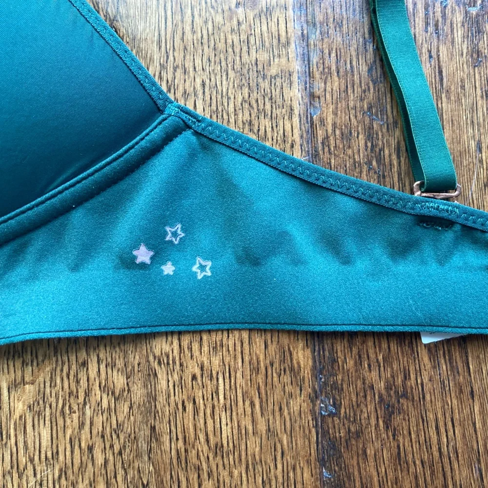 Aerie Real Me full coverage green bra size 32 C - Picture 2 of 5